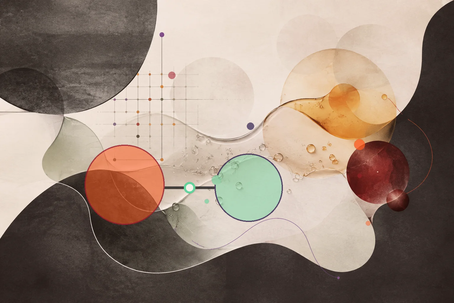 Editorial abstraction illustrating Balance Oil Aqua X: How to Interpret the Balance