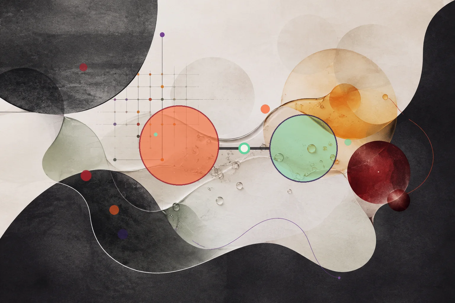 Editorial abstraction illustrating Ideal Omega Ratio: How to Interpret the Balance