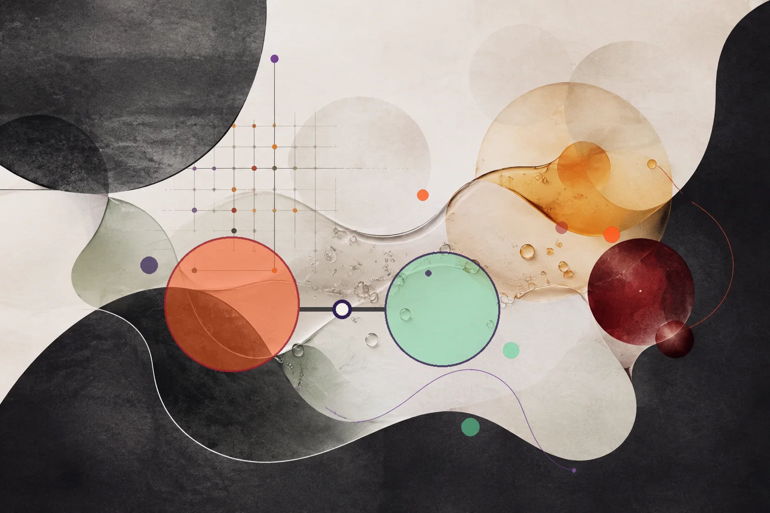 Editorial abstraction illustrating Macadamia Oil Omega Ratio: How to Interpret the Balance