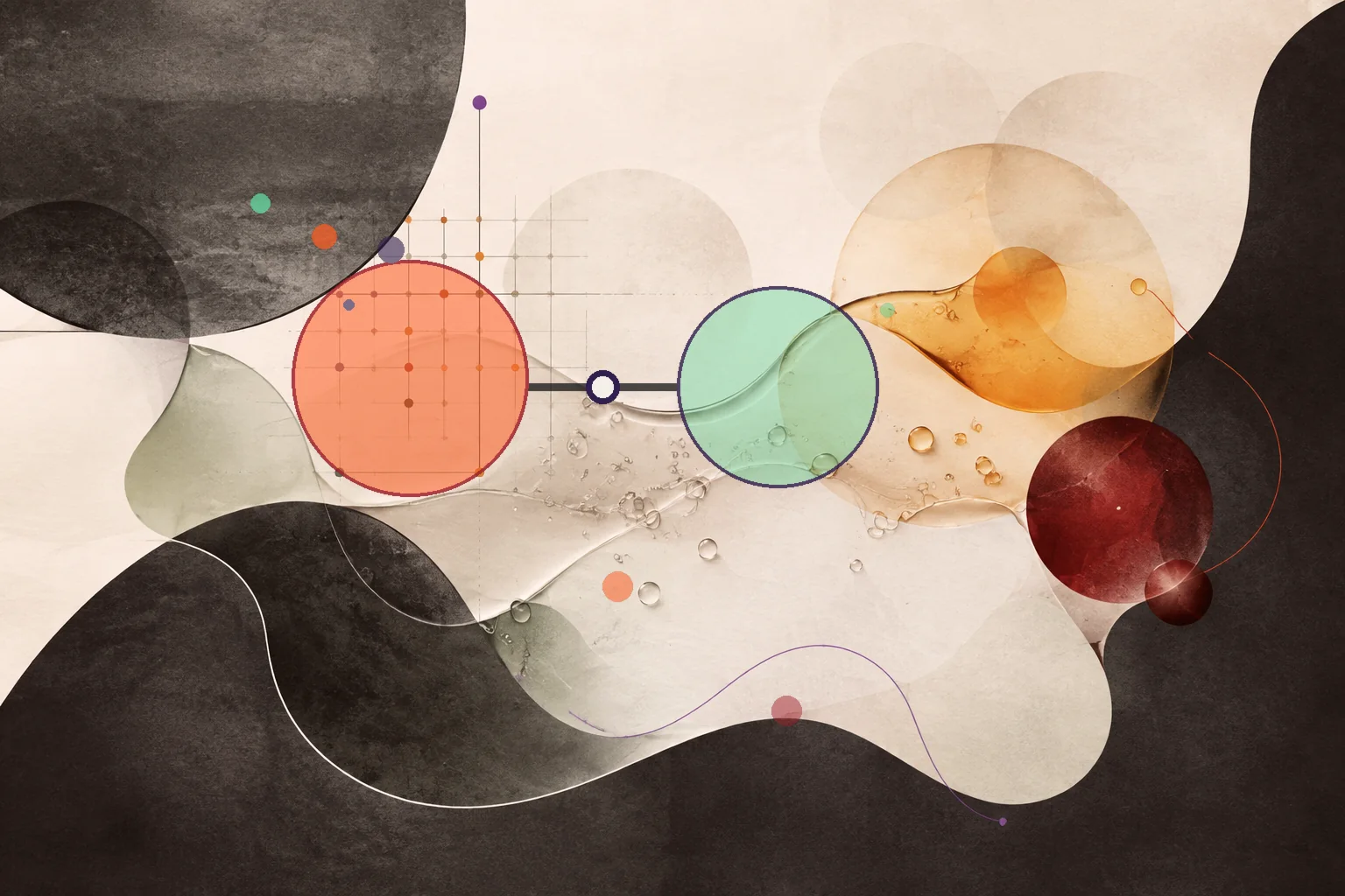 Editorial abstraction illustrating Omega Balance Test: How to Interpret the Balance