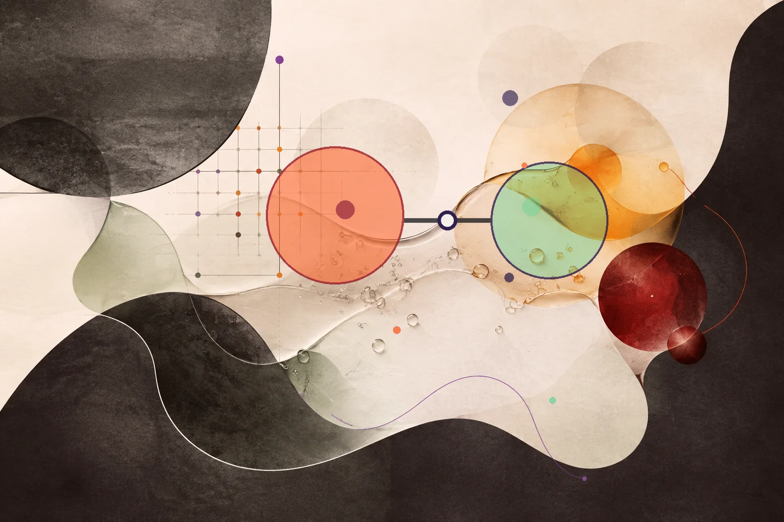 Editorial abstraction illustrating Omega Balancetest: How to Interpret the Balance