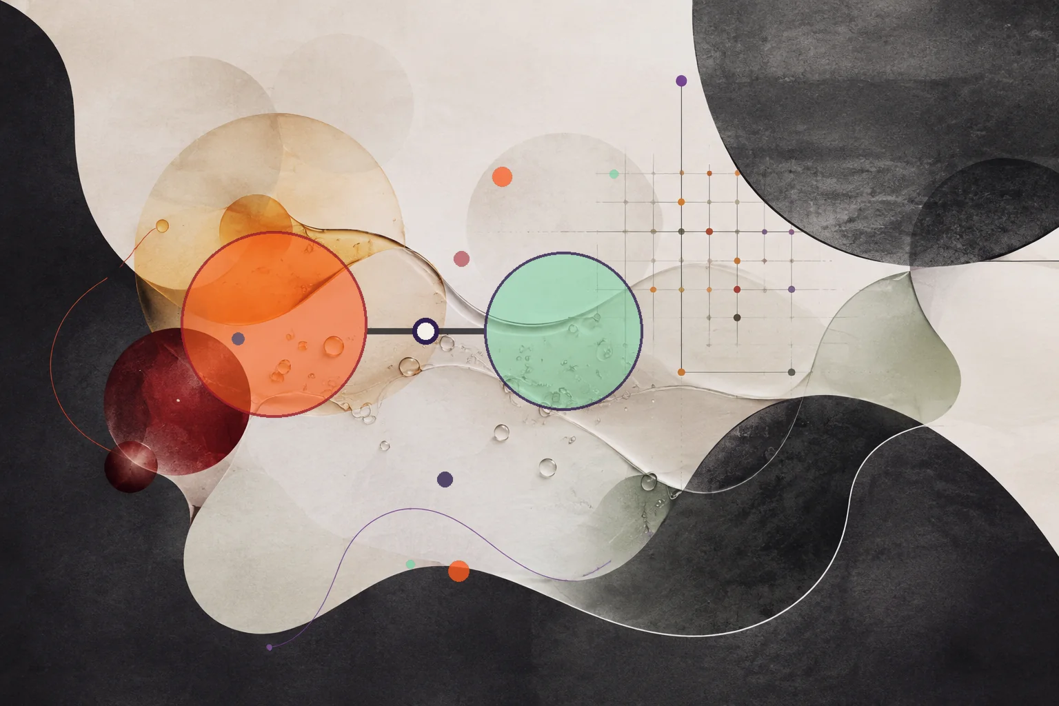 Editorial abstraction illustrating Zinzino Balance Test Review: A Fact-Based Review