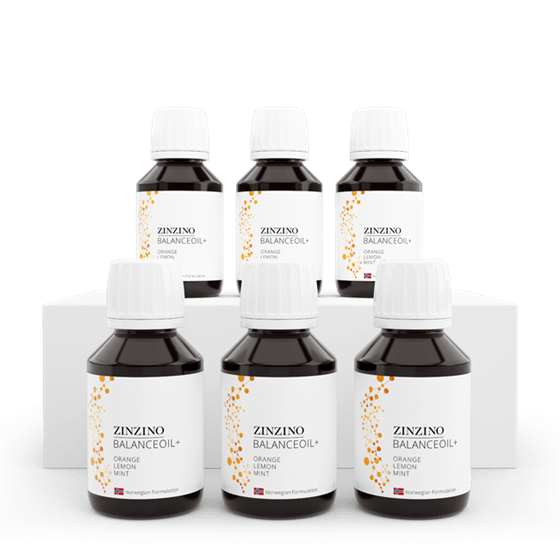 BalanceOil+ Orange Lemon Mint, 100 ml, 6 pcs — official Zinzino product image