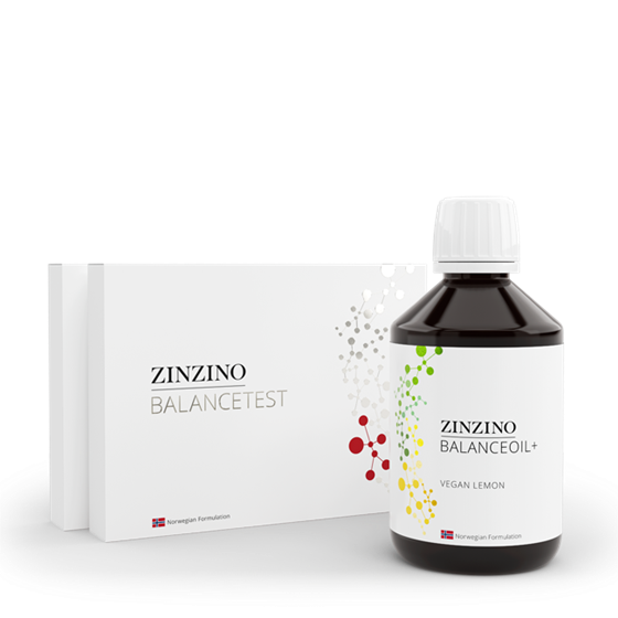 BalanceOil+ Vegan with Test — official Zinzino product image