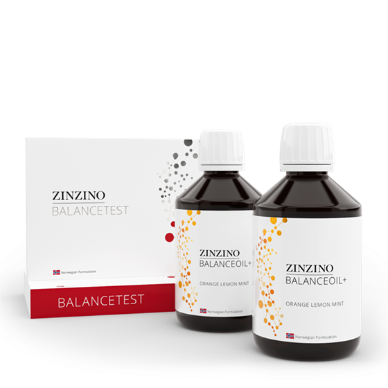BalanceOil x2 Kit with Test — official Zinzino product image