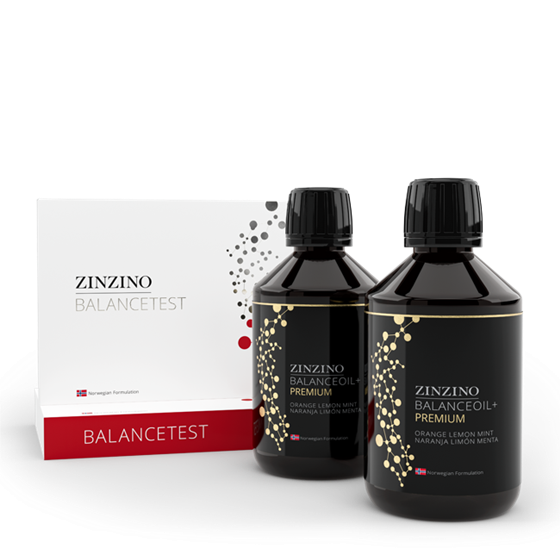 BalanceOil+ Premium x2 Kit with Test — official Zinzino product image